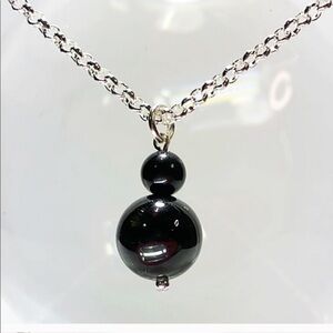 Hand Made Tourmaline Charm Pendant Necklace